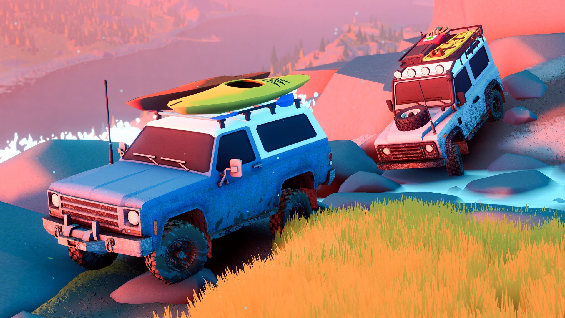 Over the Hill looks like SnowRunner's cosy off-roading cousin, and its new trailer shows off muddy motoring in Algeria ahead of release later this year