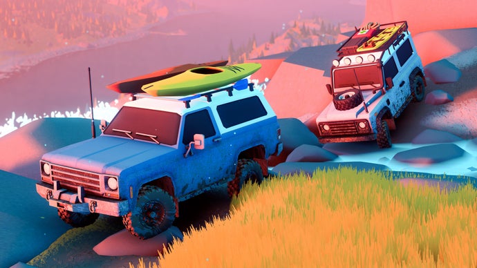 Over the Hill looks like SnowRunner's cosy off-roading cousin, and its new trailer shows off muddy motoring in Algeria ahead of release later this year