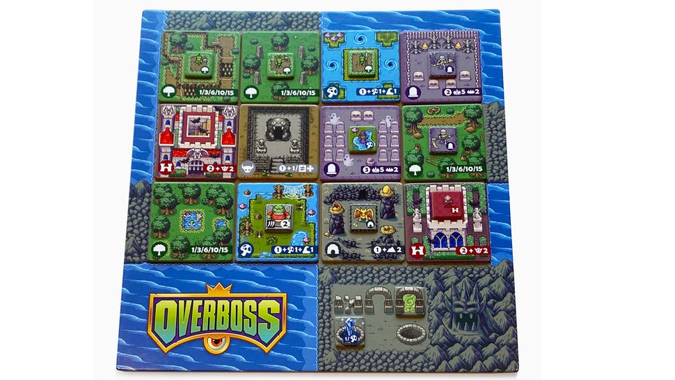 Overboss game board