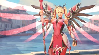 Overwatch is selling a special Pink Mercy charity skin to support breast cancer research