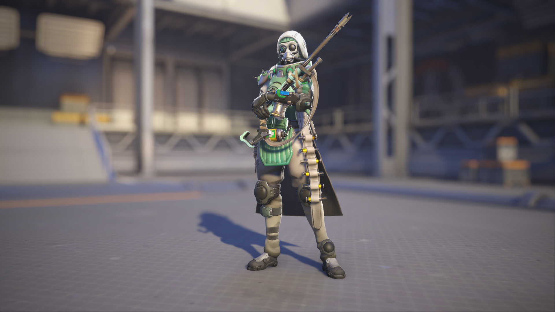 Ana models her Wadjet skin in Overwatch 2.