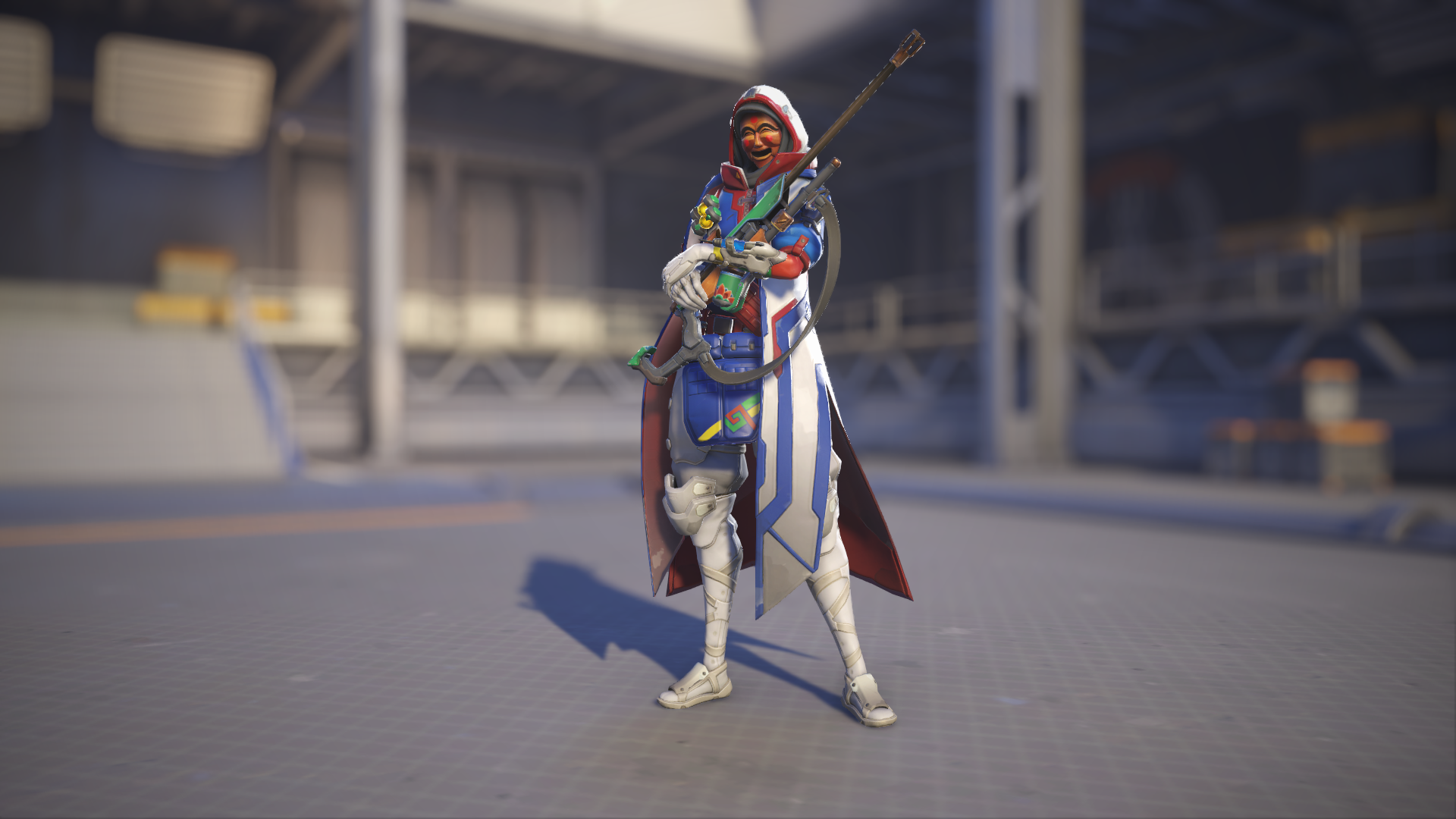 Ana models her Tal skin in Overwatch 2.