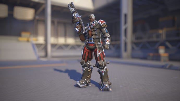 Baptiste models his Pirate skin in Overwatch 2.
