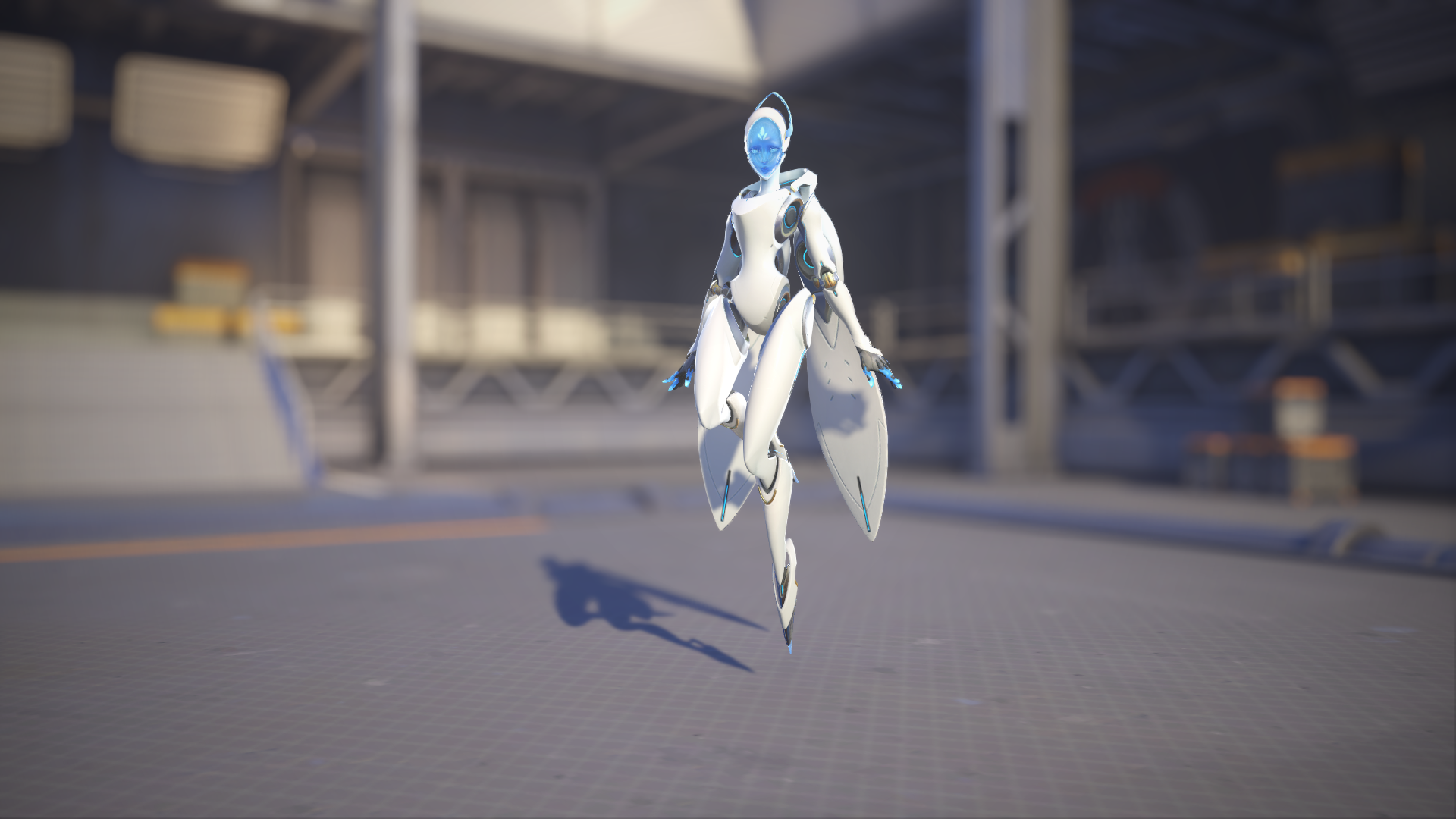 Echo models her Overwatch 1 skin in Overwatch 2.