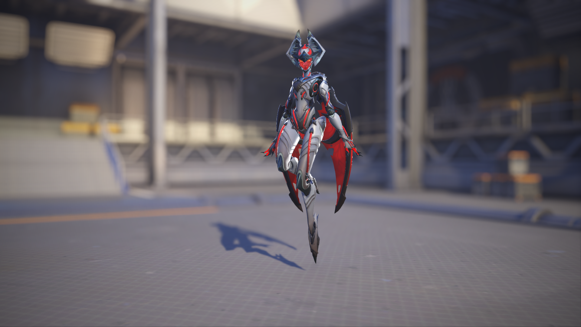 Echo models her Vampire Bat skin in Overwatch 2.