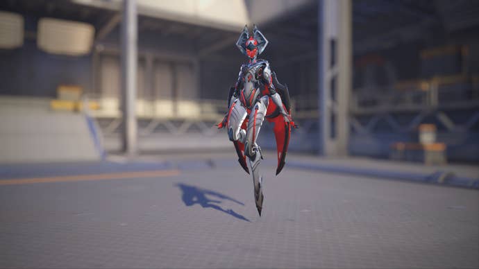 Echo models her Vampire Bat skin in Overwatch 2.