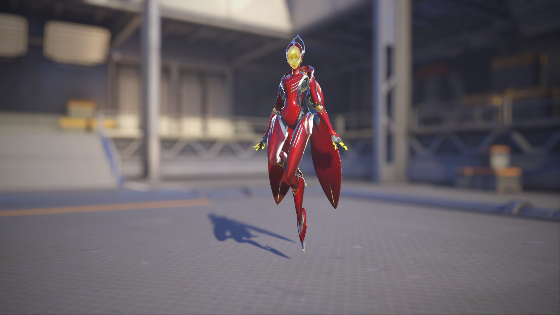 Echo models her Hot Rod skin in Overwatch 2.