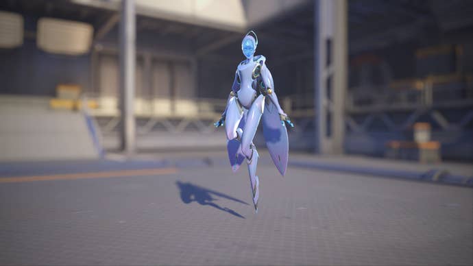 Echo models her Marina skin in Overwatch 2.