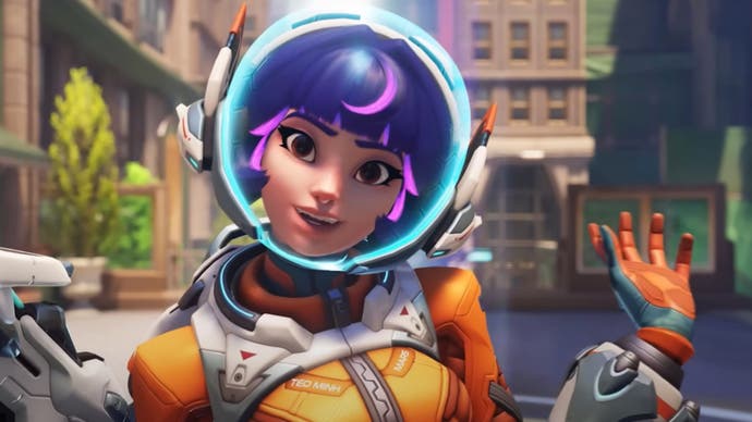 An image showing Overwatch 2's space ranger hero Juno.