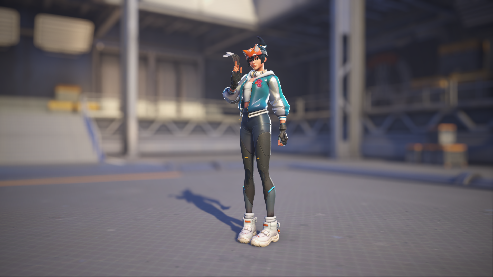 Kiriko models her Sukajan skin in Overwatch 2.