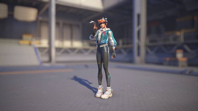 Kiriko models her Sukajan skin in Overwatch 2.