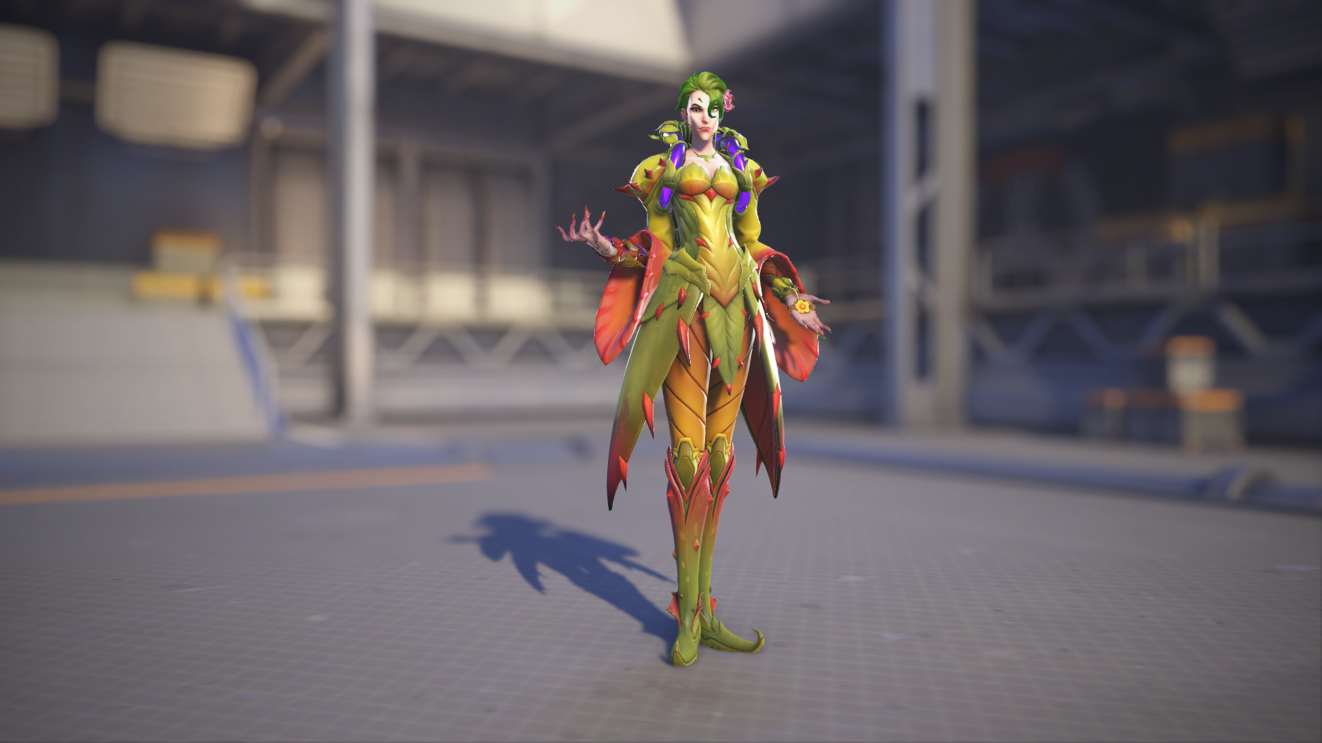Moira models her Venus skin in Overwatch 2.
