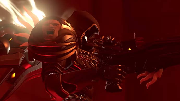 Pharah dresses as Inarius from Diablo 4 in Overwatch 2’s Season 7