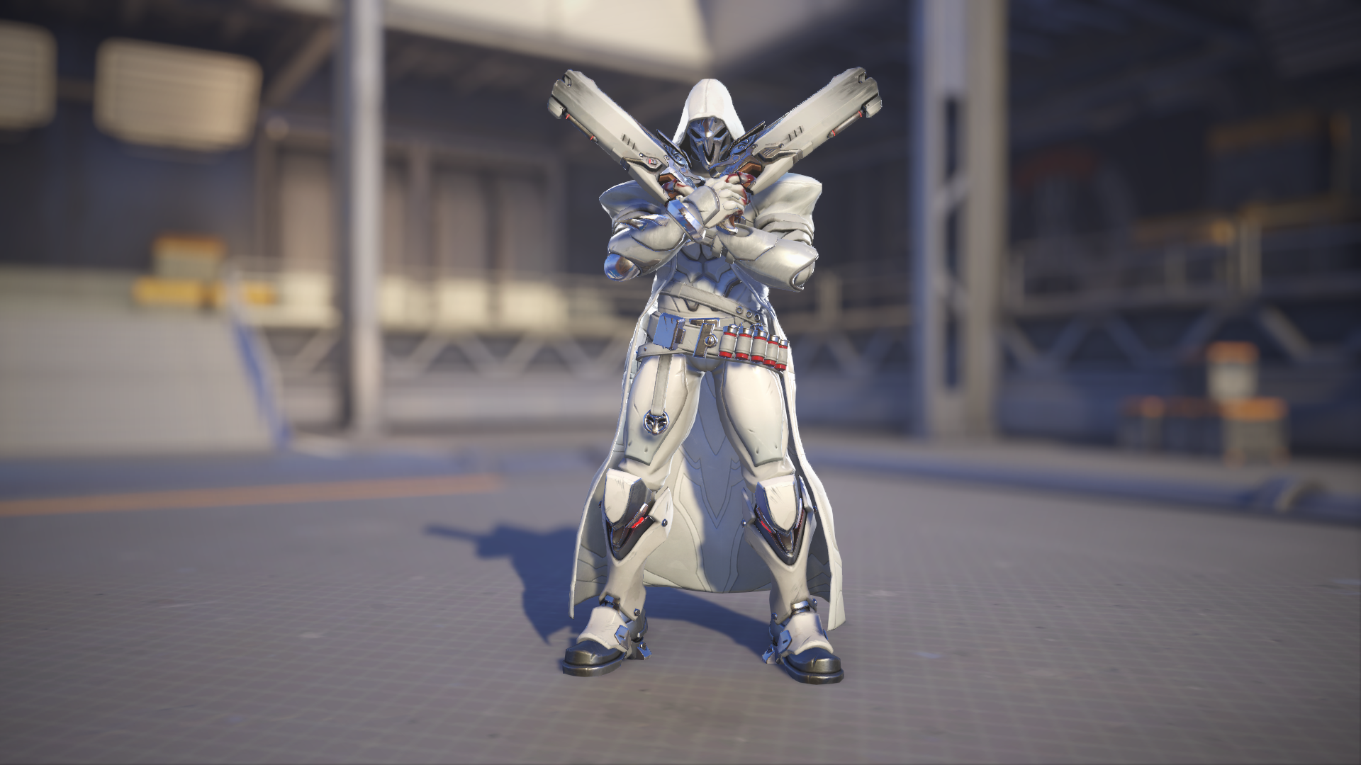 Reaper models his Wight skin in Overwatch 2.