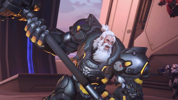 Reinhardt in an Overwatch 2 screenshot.