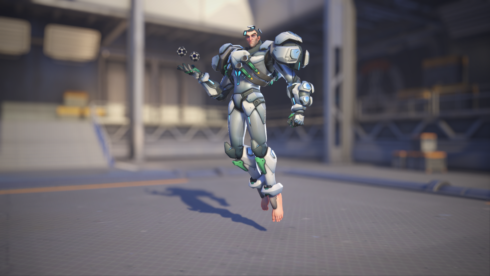 Sigma models his default Overwatch 2 skin.