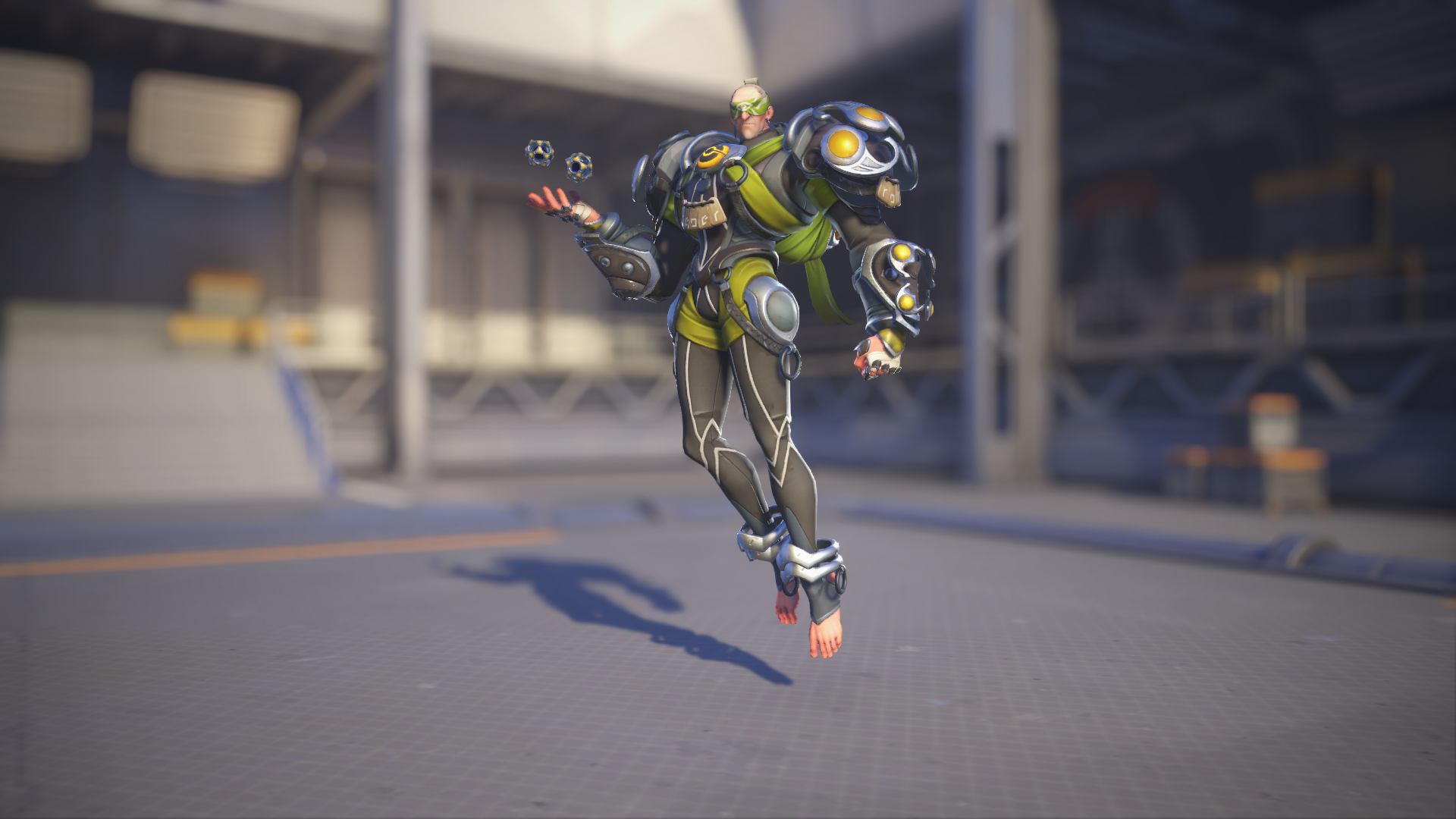 Sigma models his Oracle skin in Overwatch 2.