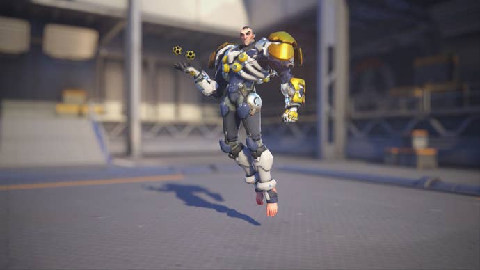 Sigma models his Dr. de Kuiper skin in Overwatch 2.