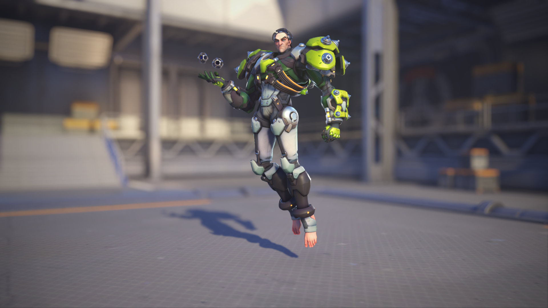 Sigma models his Groen skin in Overwatch 2.