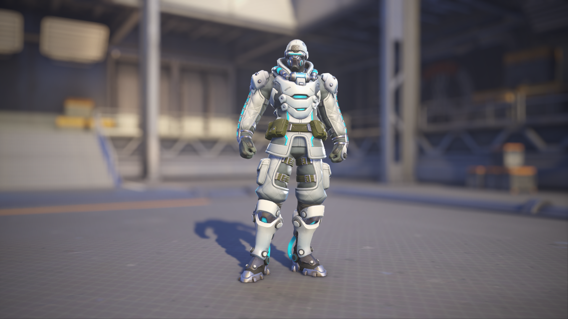 Soldier: 76 models his Alpine: 76 skin in Overwatch 2.