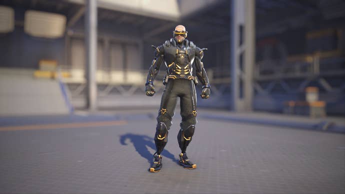 Soldier: 76 models his Proteus: 76 skin in Overwatch 2.