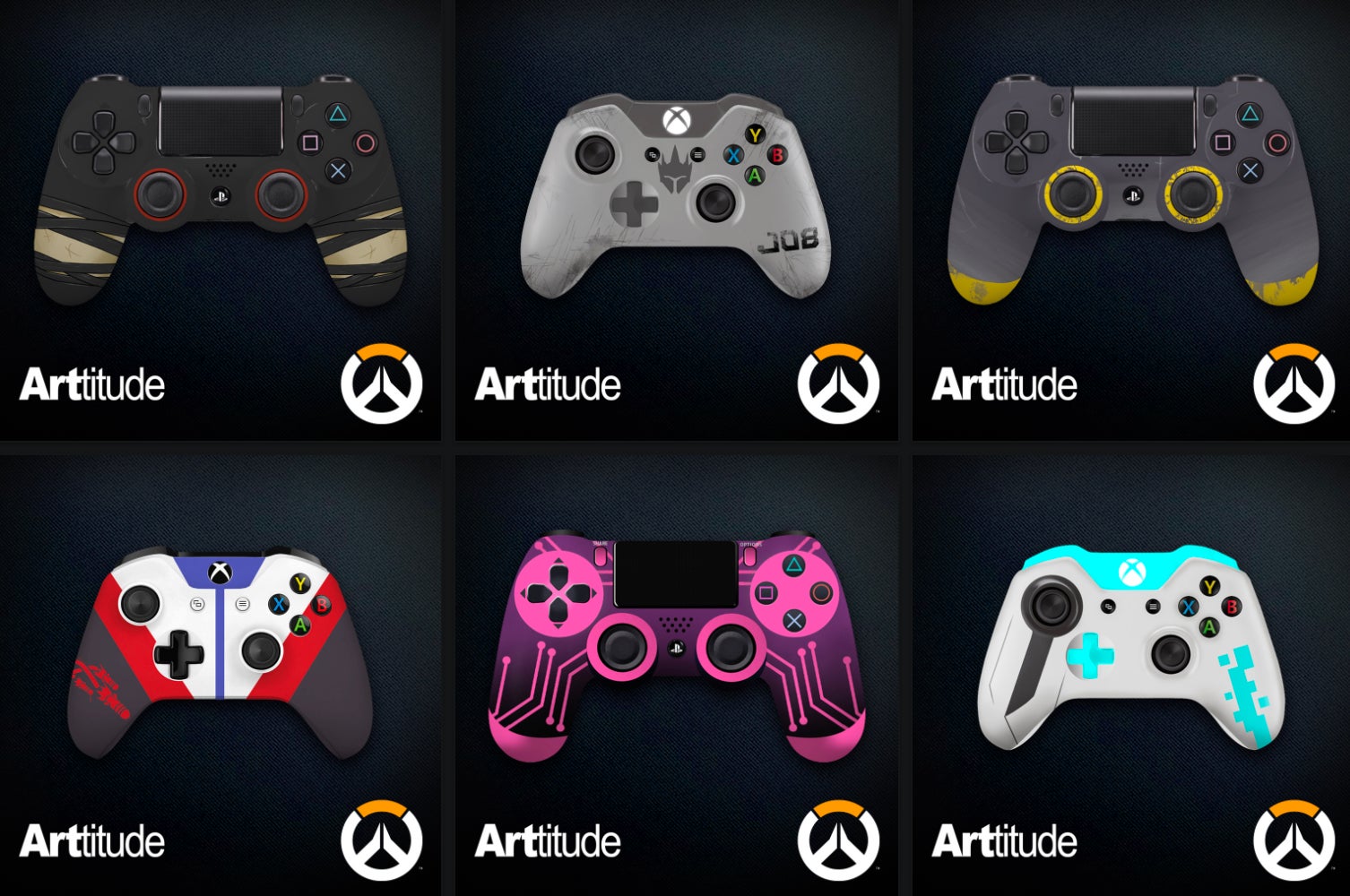 Controller Oc These Unique Overwatch-Themed Controllers Are Adorable | VG247
