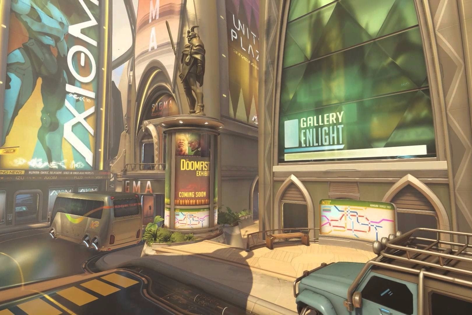 Overwatch - Numbani Map gids