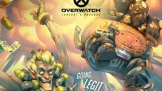 Overwatch characters Junkrat and Roadhog star in latest comic issue