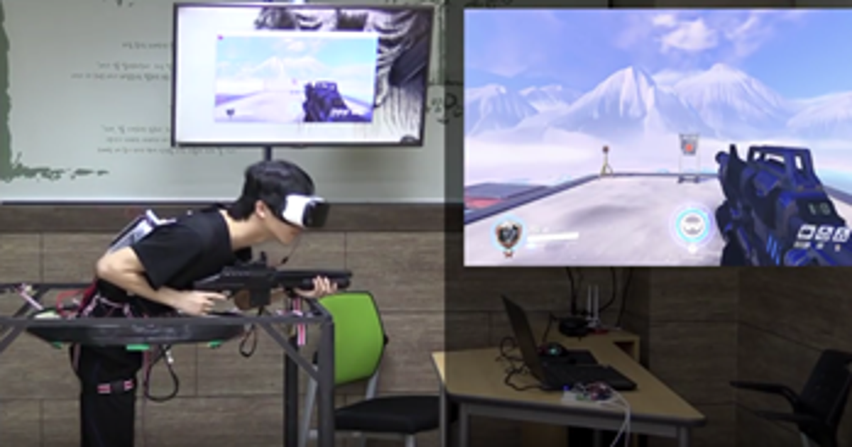 Overwatch may not support VR, but this student-made VR rig will change ...