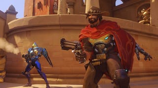 Watch a dude troll Overwatch players by playing "It's High Noon" over mic