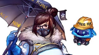 Overwatch's Mei is being turned into a Hong Kong protest symbol