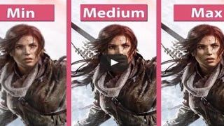 Ovladače pro Tomb Raidera a videosrovnání detailů s Xbox One