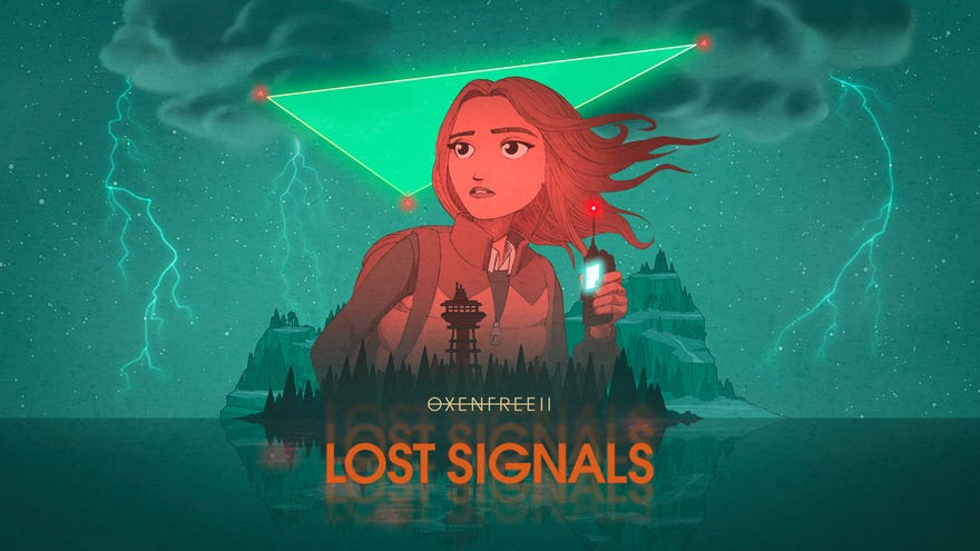 Artwork showing the main character from Oxenfree II: Lost Signals