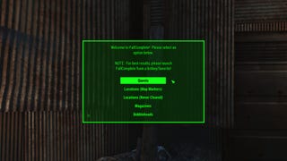 Oznaczenie nieodkrytych miejsc, zadań i znajdziek - mod do Fallout 4
