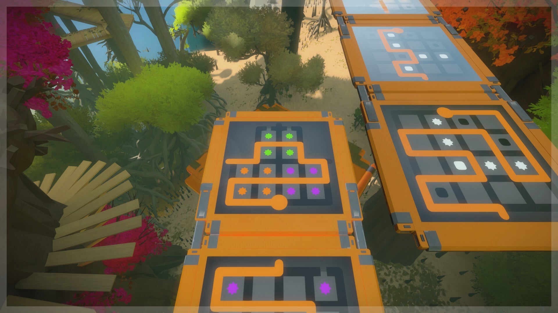 The Witness - The Treehouse Puzzle Solution | VG247