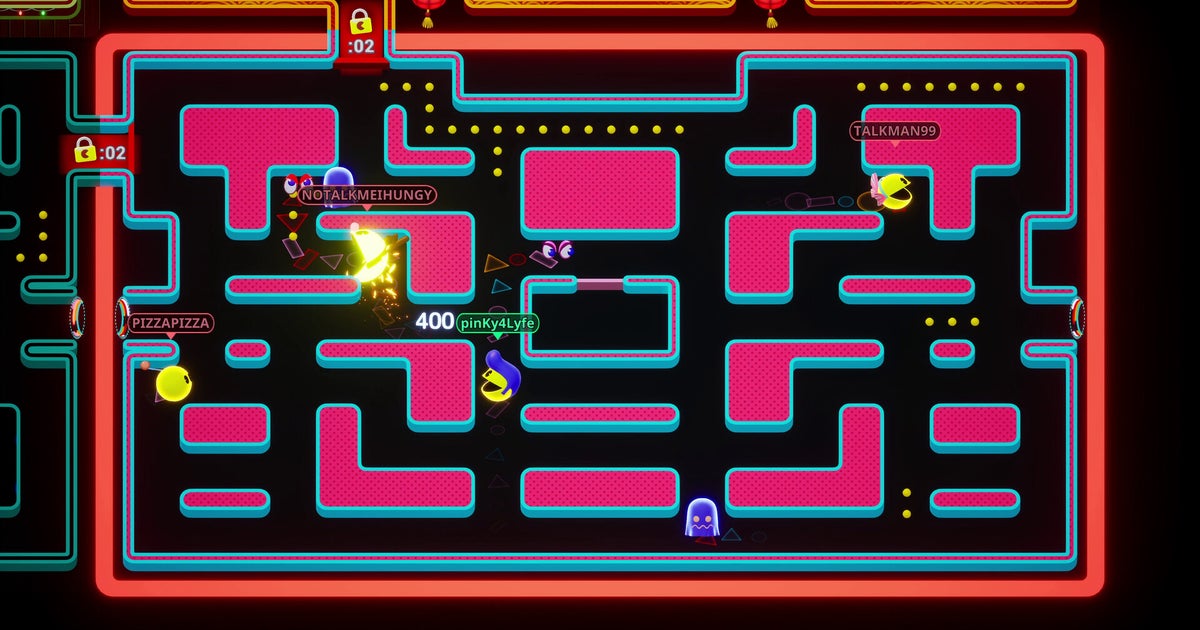 Das 64-Spieler-Pac-Man-Battle-Royale-Spiel Chomp Champs entkommt nächsten ...