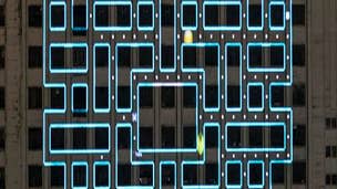 Giant game of Pac-Man sets world record, photos inside