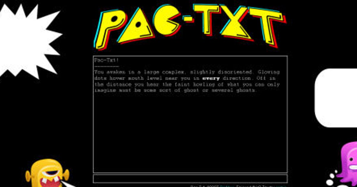 Pac Text Number Pac-Text Om Nom Nom | Rock Paper Shotgun