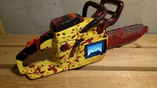 Guy gets Doom running on a chainsaw