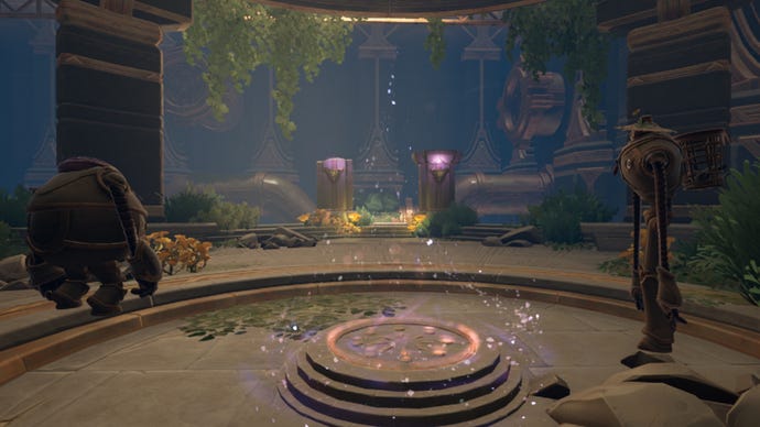 Screenshot of the Temple of Roots entry in Palia.