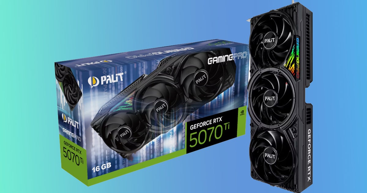 从超频者那里抢购此PALIT RTX 5070 TI