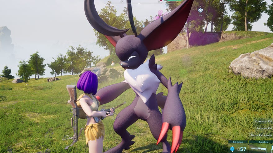 Palworld screenshot of Loupmoon Pal