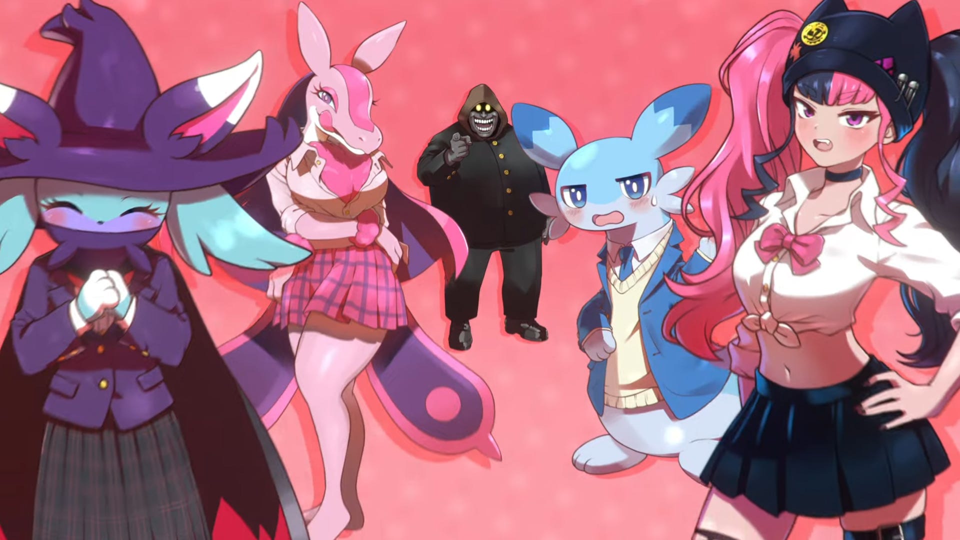 Palworld, the game known for being Pokemon with guns, is doing the very original joke of pretending to make a dating sim for April Fool's Day