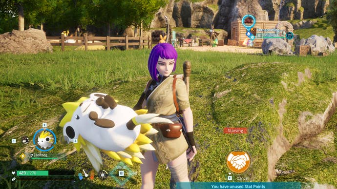 Palworld Screenshot of a Jolthog Pal