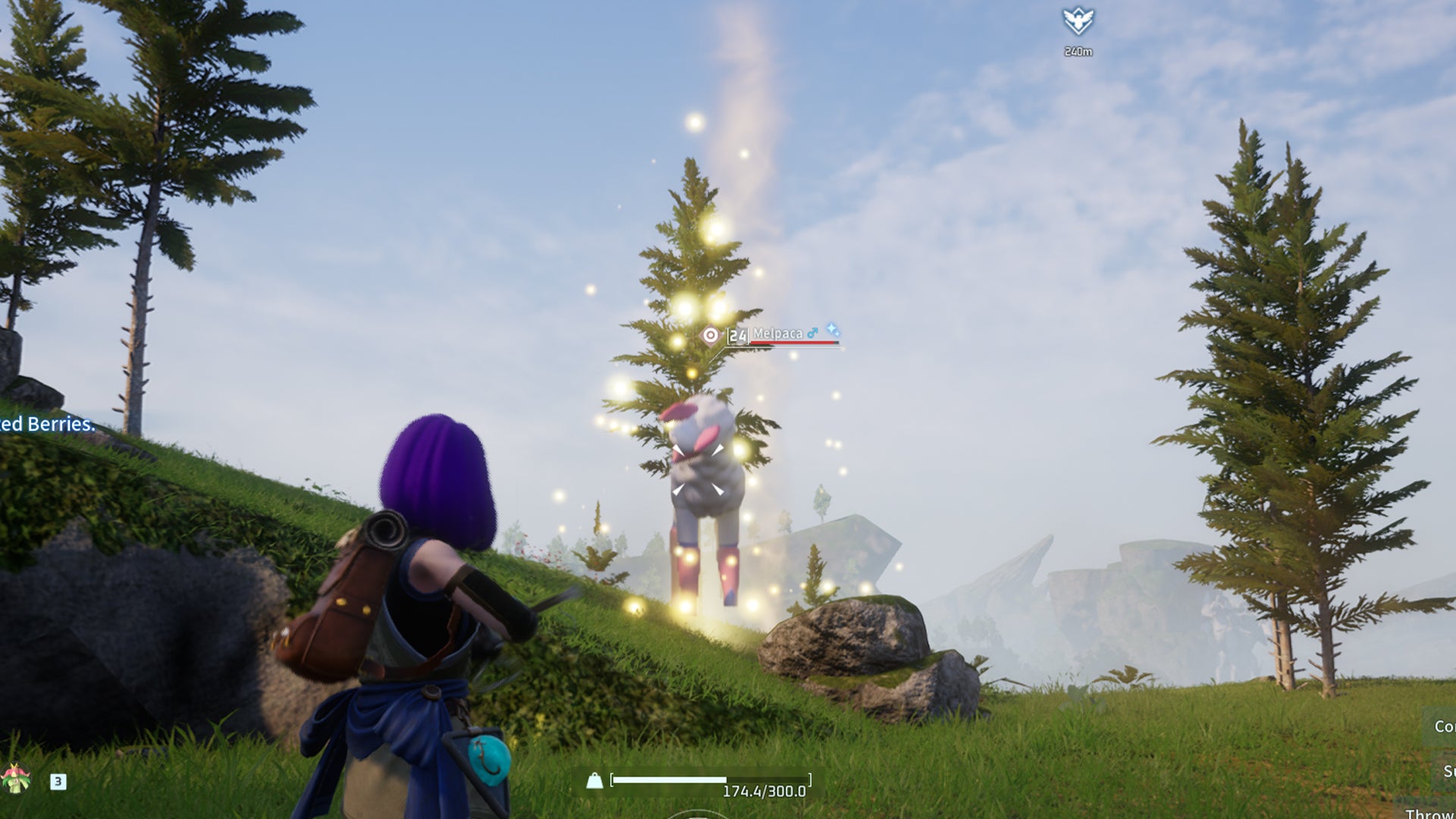 Screenshot of a Lucky Melpaca Pal in Palworld - 5