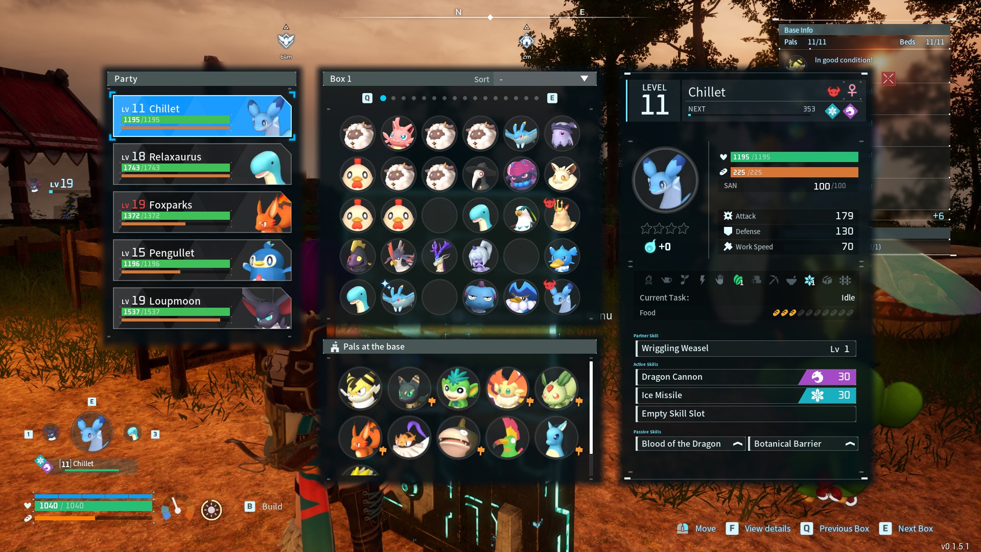 Screenshot from a Palbox menu in Palworld - 6