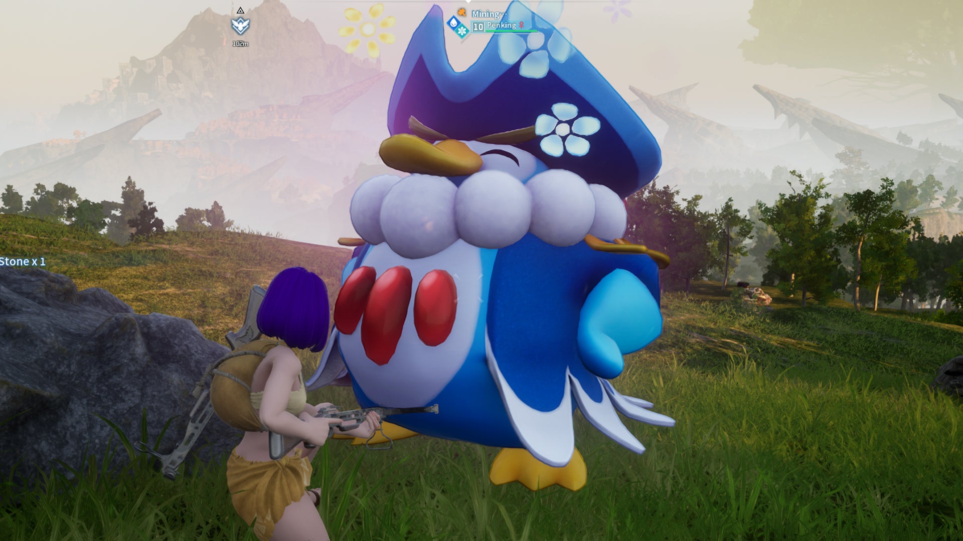 Palworld screenshot of a Penking Pal - 1