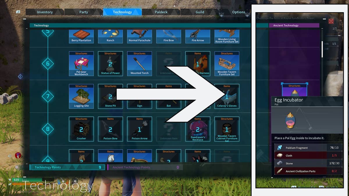 How to get Ancient Technology Points in Palworld | Eurogamer.net