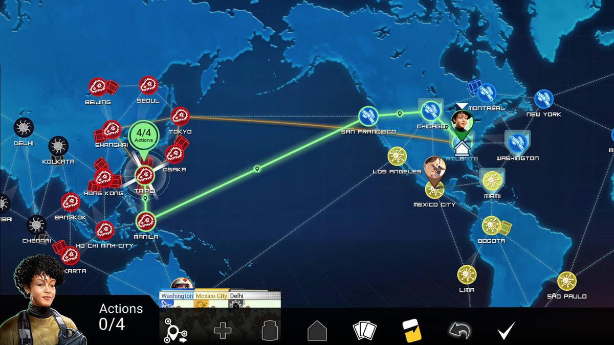 Pandemic hot sale video game