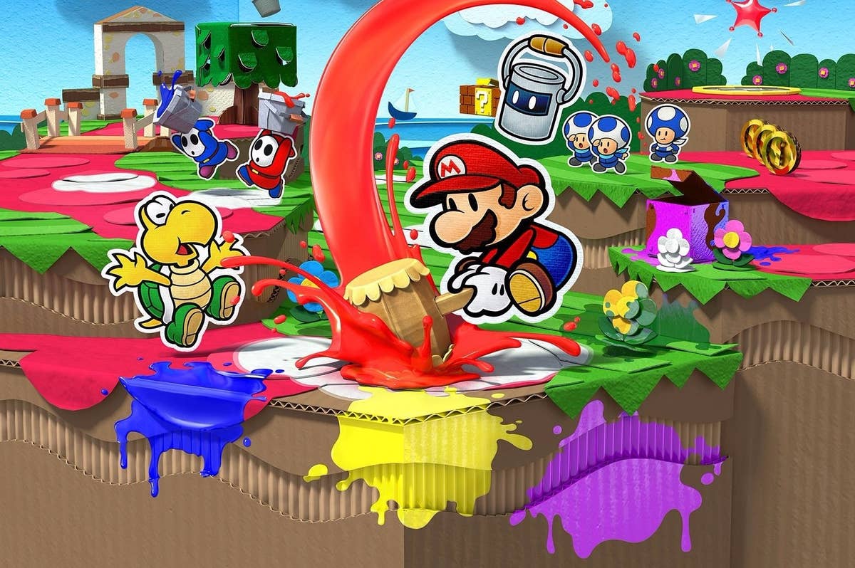Paper Mario Features Paper Mario Wallpaper 1920x1080 Opslagruimte Paper Mario En Luigi's